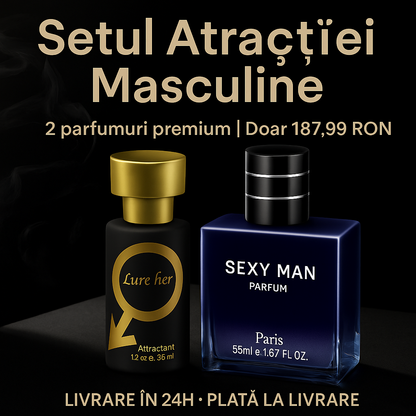 Cumperi 1 și Primești 2 – Doar Astăzi | Set cu 2 Parfumuri Premium